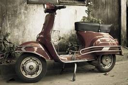 Obraz na płótnie rower stary motor