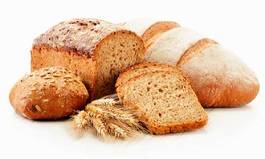 Naklejka ziarno świeży zdrowy mąka