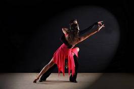 Fotoroleta tancerz para piękny zdrowie kobieta
