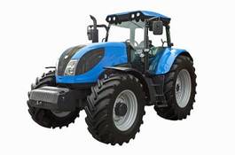 Plakat rolnictwo pole maszyny traktor
