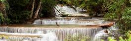 Naklejka narodowy tajlandia pejzaż wodospad