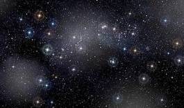 Naklejka gwiazda kosmos galaktyka noc niebo