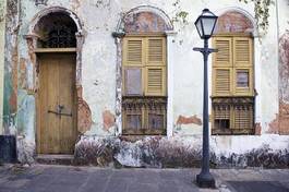 Obraz na płótnie stary ulica brazylia ameryka południowa architektura