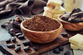 Obraz na płótnie zdrowy płatek jedzenie deser kakao