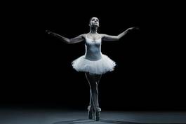 Fotoroleta baletnica moda ruch fitness