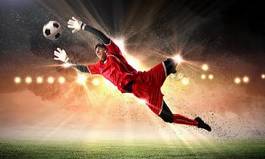 Obraz na płótnie ludzie mężczyzna sport niebo piłka