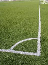 Obraz na płótnie pole trawa piłka nożna