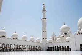 Naklejka meczet azja arabski