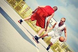 Naklejka lekkoatletka koszykówka sport zdrowy