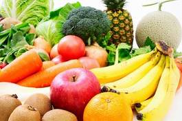 Naklejka owoc obraz jedzenie warzywo