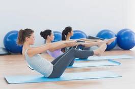 Fotoroleta joga siłownia ćwiczenie zdrowy