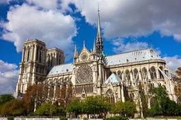 Obraz na płótnie francja architektura notre-dame europa katedra