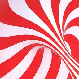 Naklejka abstrakcja 3d ruch spirala fala