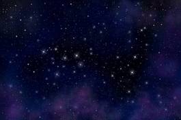 Naklejka galaktyka noc niebo mgławica gwiazda