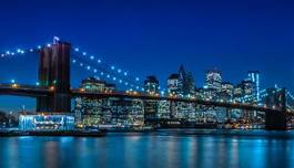 Fotoroleta wieża most ameryka brooklyn