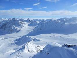 Fotoroleta alpy sport austria natura