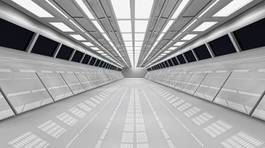 Fotoroleta perspektywa statek korytarz architektura zatoka