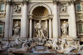 Naklejka statua włochy fontanna europa neptun