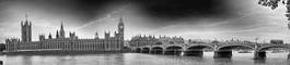 Naklejka tamiza most panorama anglia londyn