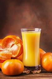 Obraz na płótnie napój owoc sok pomarańczowy