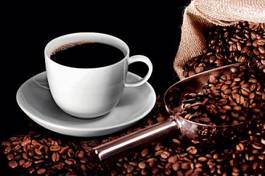 Obraz na płótnie świeży kawa expresso napój