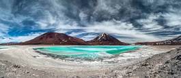 Fotoroleta wulkan krajobraz natura woda lód