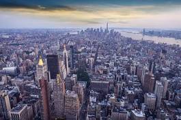 Fototapeta brooklyn ameryka architektura panorama panoramiczny