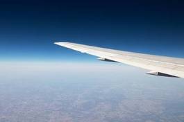 Fototapeta lotnictwo samolot niebo odrzutowiec skrzydło
