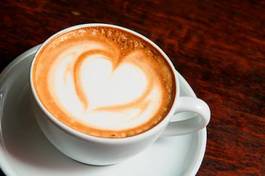 Obraz na płótnie wzór kawa cappucino
