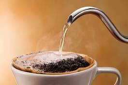 Fototapeta kawa regularny przerwa na kawę filtr parowy