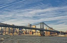 Plakat brooklyn droga panorama ameryka