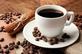 Obraz na płótnie filiżanka roślina kawa jedzenie expresso