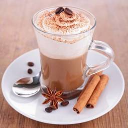 Obraz na płótnie deser mokka cappucino kawa