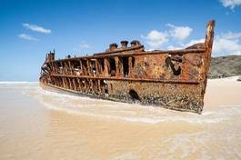 Obraz na płótnie morze łódź australia