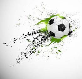 Naklejka piłka nożna sport filiżanka piłka brazylia