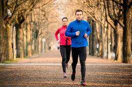 Fotoroleta sport ćwiczenie jogging natura fitness