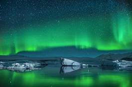Fototapeta pejzaż islandia niebo