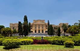 Fotoroleta pałac ogród brazylia muzeum budynek