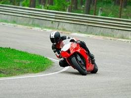 Plakat motor motocykl silnik