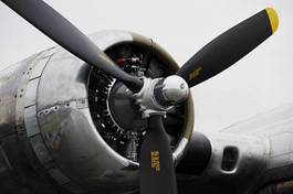 Obraz na płótnie wojskowy bombowiec lotnictwo vintage