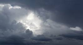 Naklejka natura sztorm niebo
