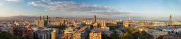 Obraz na płótnie miasto panoramiczny barcelona