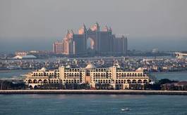 Obraz na płótnie architektura zatoka hotel podróż emiraty