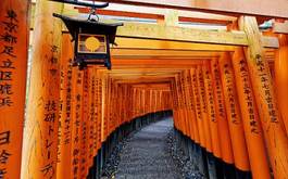 Fotoroleta japonia sanktuarium azjatycki ścieżka świątynia