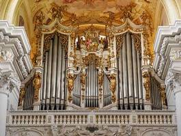 Naklejka muzyka kościół sanktuarium religia narządowych