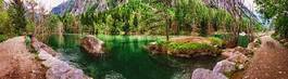Fotoroleta dolina woda roślina jezioro natura