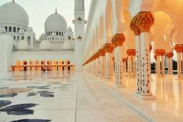 Naklejka meczet pałac arabski arabian bogaty