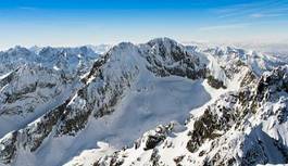 Obraz na płótnie góra tatry śnieg grać wyprawa