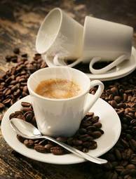 Fotoroleta filiżanka arabski napój expresso kawa