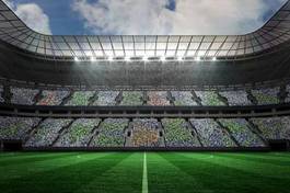 Obraz na płótnie niebo sport filiżanka piłka nożna stadion